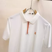 Cheap Hermes T-Shirts Short Sleeved For Men #1353826 Replica Wholesale [$48.00 USD] [ITEM#1353826] on Replica Hermes T-Shirts