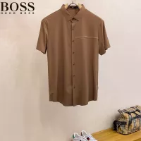 Cheap Boss Shirts Short Sleeved For Men #1353861 Replica Wholesale [$52.00 USD] [ITEM#1353861] on Replica Boss Shirts