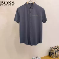 Cheap Boss Shirts Short Sleeved For Men #1353862 Replica Wholesale [$52.00 USD] [ITEM#1353862] on Replica Boss Shirts