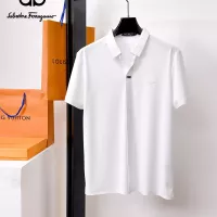 Cheap Salvatore Ferragamo T-Shirts Short Sleeved For Men #1353871 Replica Wholesale [$52.00 USD] [ITEM#1353871] on Replica Salvatore Ferragamo T-Shirts