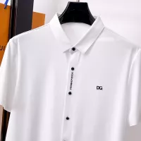 Cheap Dolce &amp; Gabbana D&amp;G Shirts Short Sleeved For Men #1353895 Replica Wholesale [$52.00 USD] [ITEM#1353895] on Replica Dolce &amp; Gabbana D&amp;G Shirts
