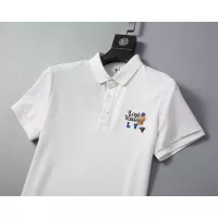 Cheap Louis Vuitton LV T-Shirts Short Sleeved For Men #1353937 Replica Wholesale [$42.00 USD] [ITEM#1353937] on Replica Louis Vuitton LV T-Shirts