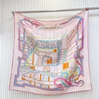 Cheap Hermes Silk Square #1353954 Replica Wholesale [$64.00 USD] [ITEM#1353954] on Replica Hermes Scarf