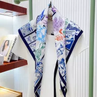 Cheap Hermes Silk Square #1353955 Replica Wholesale [$64.00 USD] [ITEM#1353955] on Replica Hermes Scarf