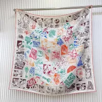 Cheap Hermes Silk Square #1353958 Replica Wholesale [$64.00 USD] [ITEM#1353958] on Replica Hermes Scarf