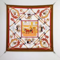 Cheap Hermes Silk Square #1353970 Replica Wholesale [$64.00 USD] [ITEM#1353970] on Replica Hermes Scarf