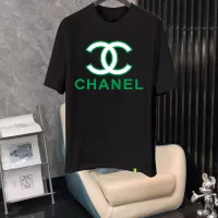 Cheap Chanel T-Shirts Short Sleeved For Men #1353975 Replica Wholesale [$40.00 USD] [ITEM#1353975] on Replica Chanel T-Shirts
