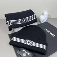 Cheap Chanel Hat and Scarf Set #1353993 Replica Wholesale [$48.00 USD] [ITEM#1353993] on Replica Chanel Hat and Scarf and Glove Set
