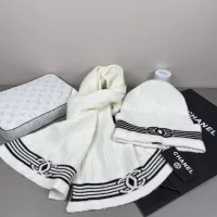 Cheap Chanel Hat and Scarf Set #1353994 Replica Wholesale [$48.00 USD] [ITEM#1353994] on Replica Chanel Hat and Scarf and Glove Set