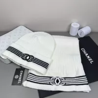 Cheap Chanel Hat and Scarf Set #1353994 Replica Wholesale [$48.00 USD] [ITEM#1353994] on Replica Chanel Hat and Scarf and Glove Set