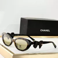Cheap Chanel AAA Quality Sunglasses #1354031 Replica Wholesale [$60.00 USD] [ITEM#1354031] on Replica Chanel AAA Quality Sunglasses