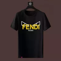 Cheap Fendi T-Shirts Short Sleeved For Men #1354093 Replica Wholesale [$40.00 USD] [ITEM#1354093] on Replica Fendi T-Shirts