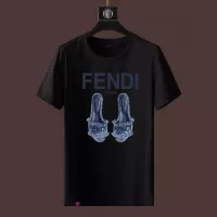 Cheap Fendi T-Shirts Short Sleeved For Men #1354112 Replica Wholesale [$40.00 USD] [ITEM#1354112] on Replica Fendi T-Shirts