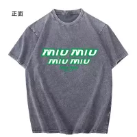 Cheap MIU MIU T-Shirts Short Sleeved For Men #1354183 Replica Wholesale [$45.00 USD] [ITEM#1354183] on Replica MIU MIU T-Shirts