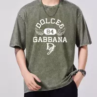 Cheap Dolce &amp; Gabbana D&amp;G T-Shirts Short Sleeved For Men #1354198 Replica Wholesale [$45.00 USD] [ITEM#1354198] on Replica Dolce &amp; Gabbana D&amp;G T-Shirts