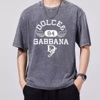 Cheap Dolce &amp; Gabbana D&amp;G T-Shirts Short Sleeved For Men #1354199 Replica Wholesale [$45.00 USD] [ITEM#1354199] on Replica Dolce &amp; Gabbana D&amp;G T-Shirts