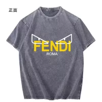Cheap Fendi T-Shirts Short Sleeved For Men #1354203 Replica Wholesale [$45.00 USD] [ITEM#1354203] on Replica Fendi T-Shirts