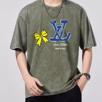 Cheap Louis Vuitton LV T-Shirts Short Sleeved For Men #1354210 Replica Wholesale [$45.00 USD] [ITEM#1354210] on Replica Louis Vuitton LV T-Shirts