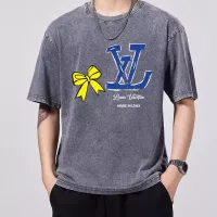 Cheap Louis Vuitton LV T-Shirts Short Sleeved For Men #1354211 Replica Wholesale [$45.00 USD] [ITEM#1354211] on Replica Louis Vuitton LV T-Shirts