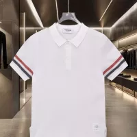 Cheap Thom Browne TB T-Shirts Short Sleeved For Men #1354228 Replica Wholesale [$45.00 USD] [ITEM#1354228] on Replica Thom Browne TB T-Shirts
