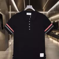 Cheap Thom Browne TB T-Shirts Short Sleeved For Men #1354230 Replica Wholesale [$45.00 USD] [ITEM#1354230] on Replica Thom Browne TB T-Shirts