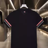 Cheap Thom Browne TB T-Shirts Short Sleeved For Men #1354230 Replica Wholesale [$45.00 USD] [ITEM#1354230] on Replica Thom Browne TB T-Shirts