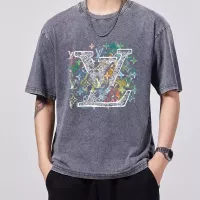 Cheap Louis Vuitton LV T-Shirts Short Sleeved For Men #1354233 Replica Wholesale [$45.00 USD] [ITEM#1354233] on Replica Louis Vuitton LV T-Shirts