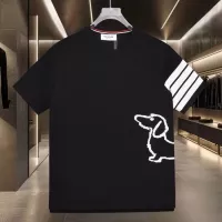 Cheap Thom Browne TB T-Shirts Short Sleeved For Men #1354236 Replica Wholesale [$45.00 USD] [ITEM#1354236] on Replica Thom Browne TB T-Shirts