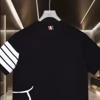Cheap Thom Browne TB T-Shirts Short Sleeved For Men #1354236 Replica Wholesale [$45.00 USD] [ITEM#1354236] on Replica Thom Browne TB T-Shirts