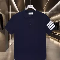 Cheap Thom Browne TB T-Shirts Short Sleeved For Men #1354243 Replica Wholesale [$45.00 USD] [ITEM#1354243] on Replica Thom Browne TB T-Shirts