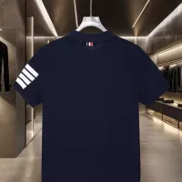 Cheap Thom Browne TB T-Shirts Short Sleeved For Men #1354243 Replica Wholesale [$45.00 USD] [ITEM#1354243] on Replica Thom Browne TB T-Shirts