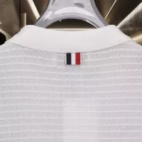 Cheap Thom Browne TB T-Shirts Short Sleeved For Men #1354244 Replica Wholesale [$45.00 USD] [ITEM#1354244] on Replica Thom Browne TB T-Shirts