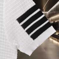 Cheap Thom Browne TB T-Shirts Short Sleeved For Men #1354244 Replica Wholesale [$45.00 USD] [ITEM#1354244] on Replica Thom Browne TB T-Shirts