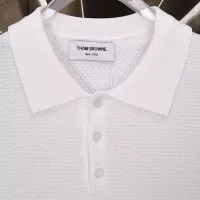 Cheap Thom Browne TB T-Shirts Short Sleeved For Men #1354246 Replica Wholesale [$45.00 USD] [ITEM#1354246] on Replica Thom Browne TB T-Shirts