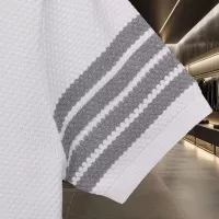 Cheap Thom Browne TB T-Shirts Short Sleeved For Men #1354246 Replica Wholesale [$45.00 USD] [ITEM#1354246] on Replica Thom Browne TB T-Shirts