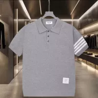 Cheap Thom Browne TB T-Shirts Short Sleeved For Men #1354247 Replica Wholesale [$45.00 USD] [ITEM#1354247] on Replica Thom Browne TB T-Shirts