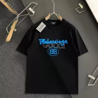 Cheap Balenciaga T-Shirts Short Sleeved For Men #1354250 Replica Wholesale [$40.00 USD] [ITEM#1354250] on Replica Balenciaga T-Shirts