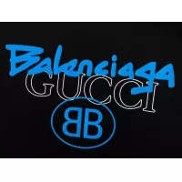 Cheap Balenciaga T-Shirts Short Sleeved For Men #1354250 Replica Wholesale [$40.00 USD] [ITEM#1354250] on Replica Balenciaga T-Shirts