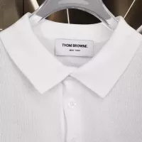 Cheap Thom Browne TB T-Shirts Short Sleeved For Men #1354257 Replica Wholesale [$45.00 USD] [ITEM#1354257] on Replica Thom Browne TB T-Shirts