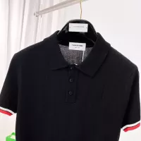 Cheap Thom Browne TB T-Shirts Short Sleeved For Men #1354260 Replica Wholesale [$76.00 USD] [ITEM#1354260] on Replica Thom Browne TB T-Shirts