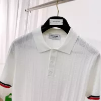 Cheap Thom Browne TB T-Shirts Short Sleeved For Men #1354261 Replica Wholesale [$76.00 USD] [ITEM#1354261] on Replica Thom Browne TB T-Shirts