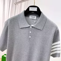 Cheap Thom Browne TB T-Shirts Short Sleeved For Men #1354263 Replica Wholesale [$76.00 USD] [ITEM#1354263] on Replica Thom Browne TB T-Shirts