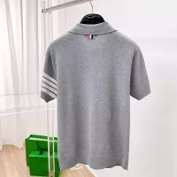 Cheap Thom Browne TB T-Shirts Short Sleeved For Men #1354263 Replica Wholesale [$76.00 USD] [ITEM#1354263] on Replica Thom Browne TB T-Shirts