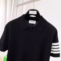 Cheap Thom Browne TB T-Shirts Short Sleeved For Men #1354269 Replica Wholesale [$76.00 USD] [ITEM#1354269] on Replica Thom Browne TB T-Shirts