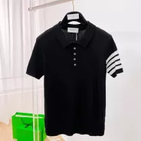 Cheap Thom Browne TB T-Shirts Short Sleeved For Men #1354270 Replica Wholesale [$76.00 USD] [ITEM#1354270] on Replica Thom Browne TB T-Shirts