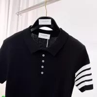 Cheap Thom Browne TB T-Shirts Short Sleeved For Men #1354270 Replica Wholesale [$76.00 USD] [ITEM#1354270] on Replica Thom Browne TB T-Shirts