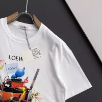 Cheap LOEWE T-Shirts Short Sleeved For Men #1354271 Replica Wholesale [$40.00 USD] [ITEM#1354271] on Replica LOEWE T-Shirts