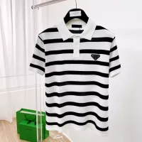 Cheap Prada T-Shirts Short Sleeved For Men #1354273 Replica Wholesale [$76.00 USD] [ITEM#1354273] on Replica Prada T-Shirts