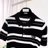 Cheap Prada T-Shirts Short Sleeved For Men #1354276 Replica Wholesale [$76.00 USD] [ITEM#1354276] on Replica Prada T-Shirts