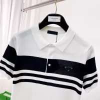 Cheap Prada T-Shirts Short Sleeved For Men #1354278 Replica Wholesale [$76.00 USD] [ITEM#1354278] on Replica Prada T-Shirts